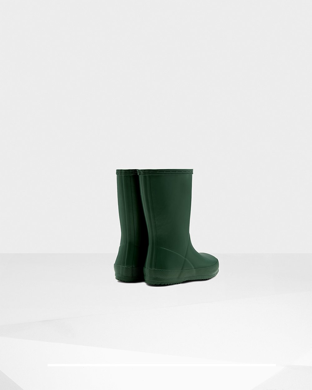 Kids Hunter Original First Classic - Rain Boots Green - 3976-DQPOB